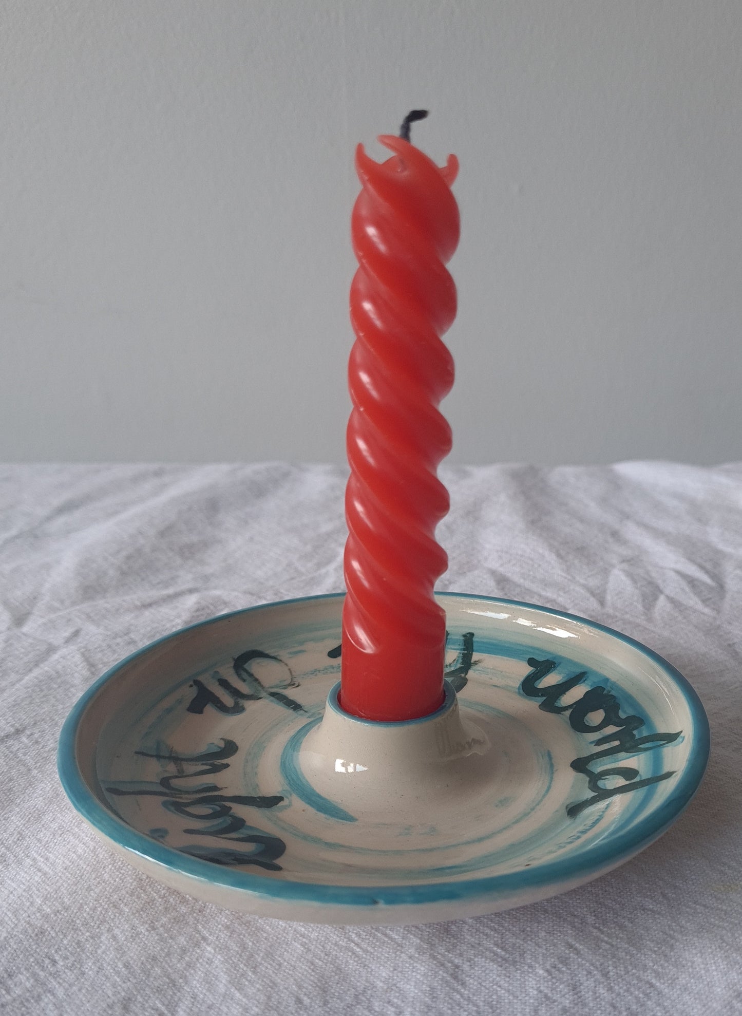 Candle plate (light up...)