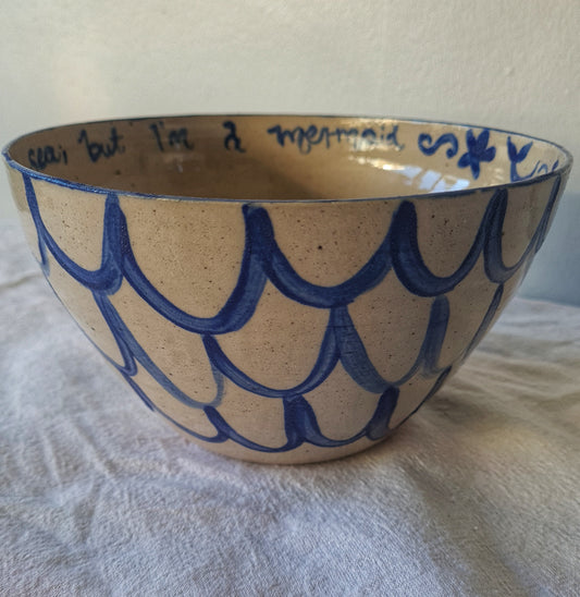 Mermaid serving bowl (1)