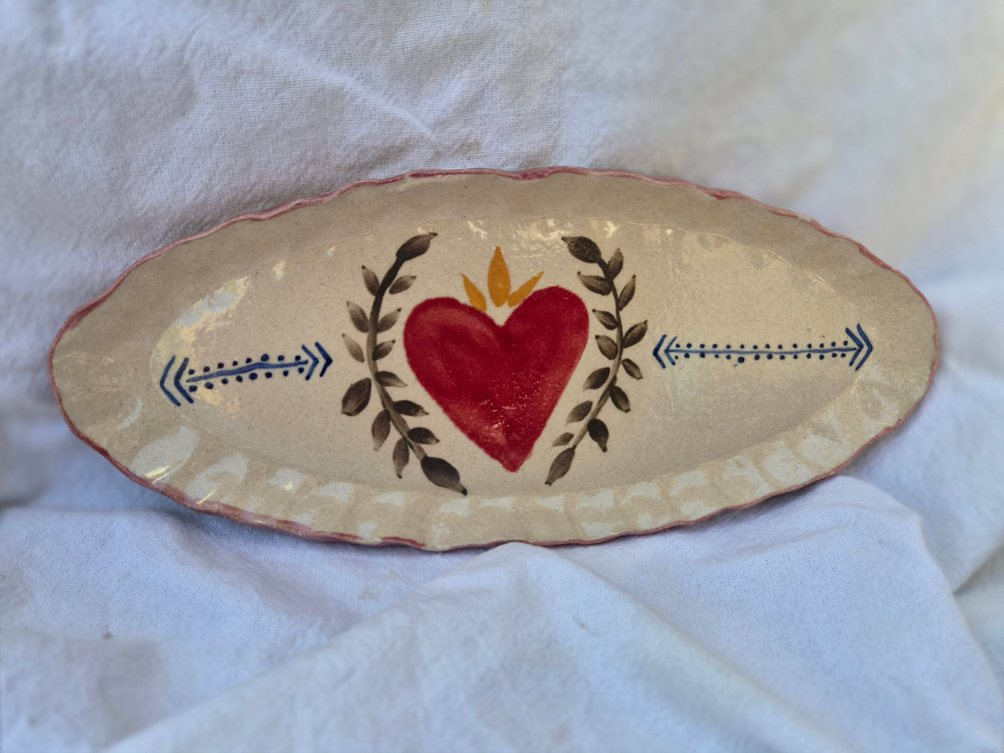 Heart platter 1