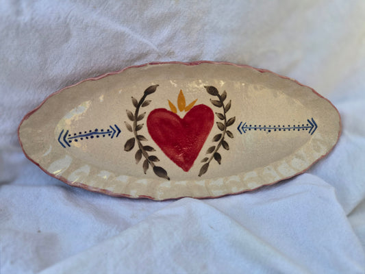 Heart platter 1