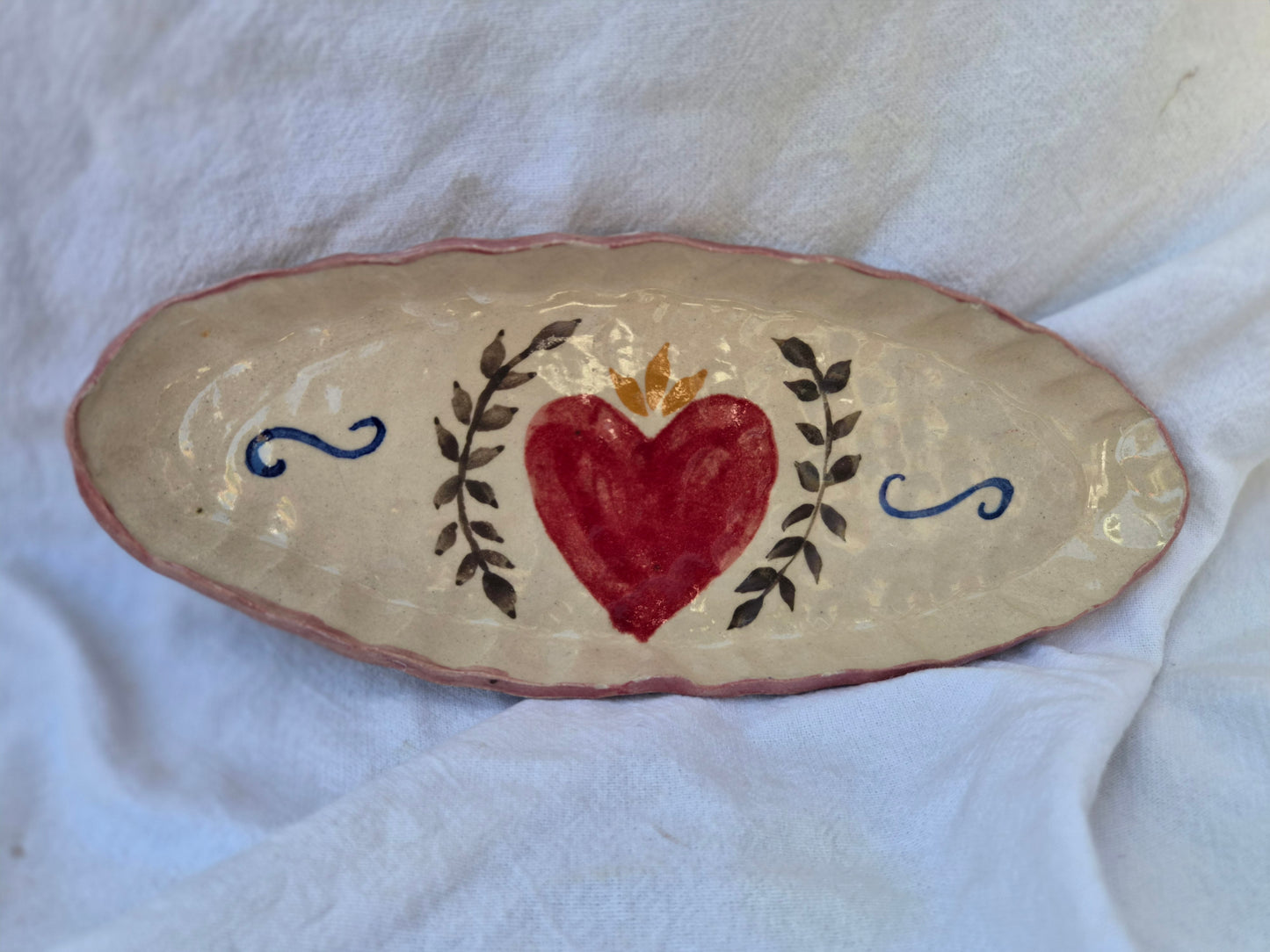 Heart platter 2