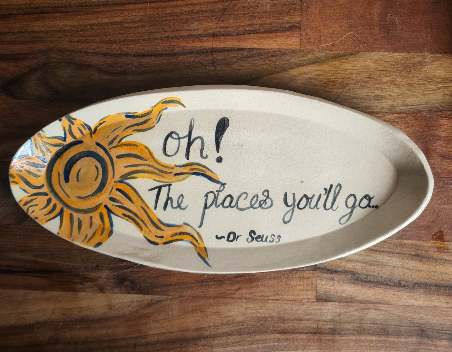 Oh! The places...medium platter