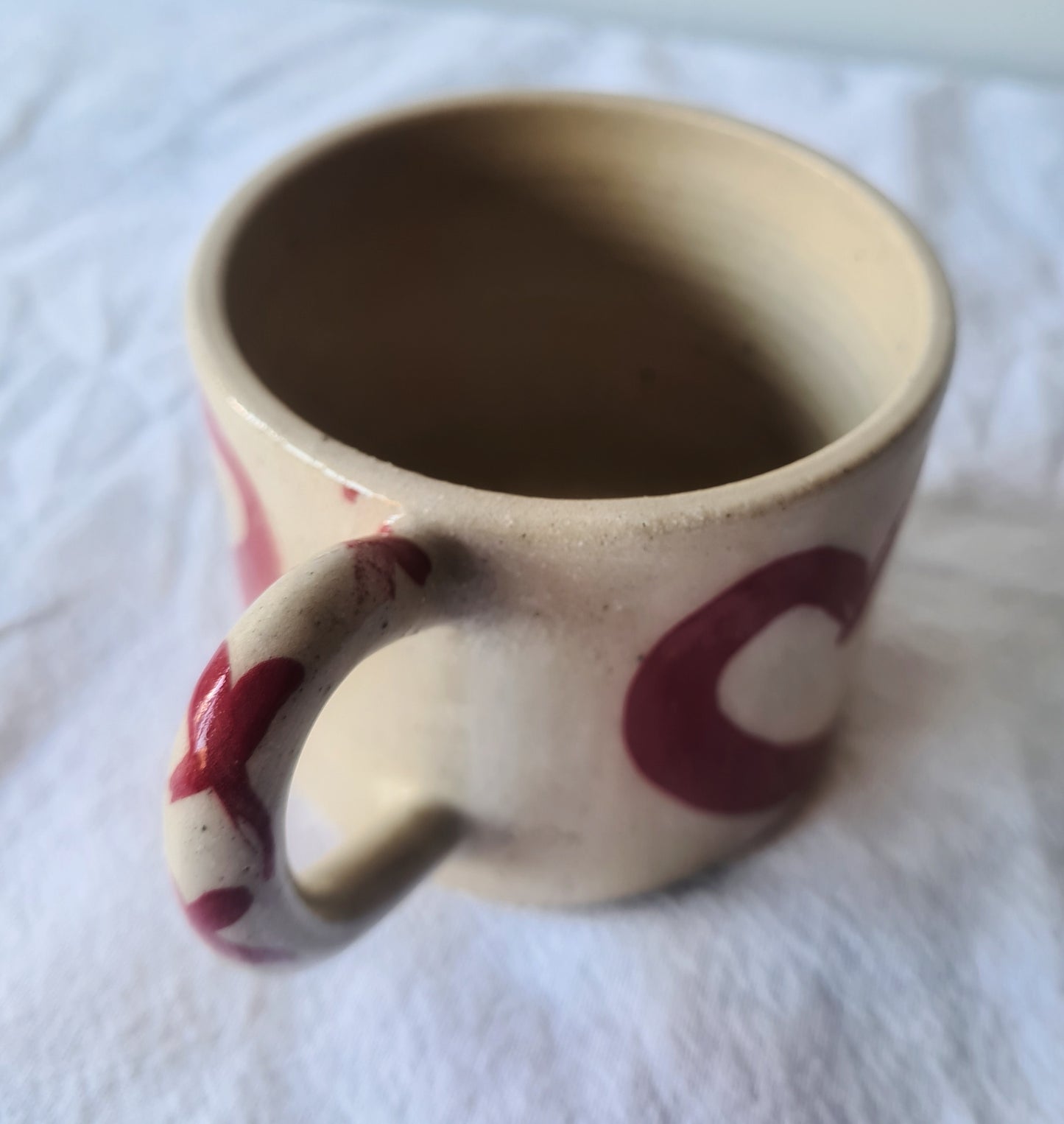 Heart mugs (red)