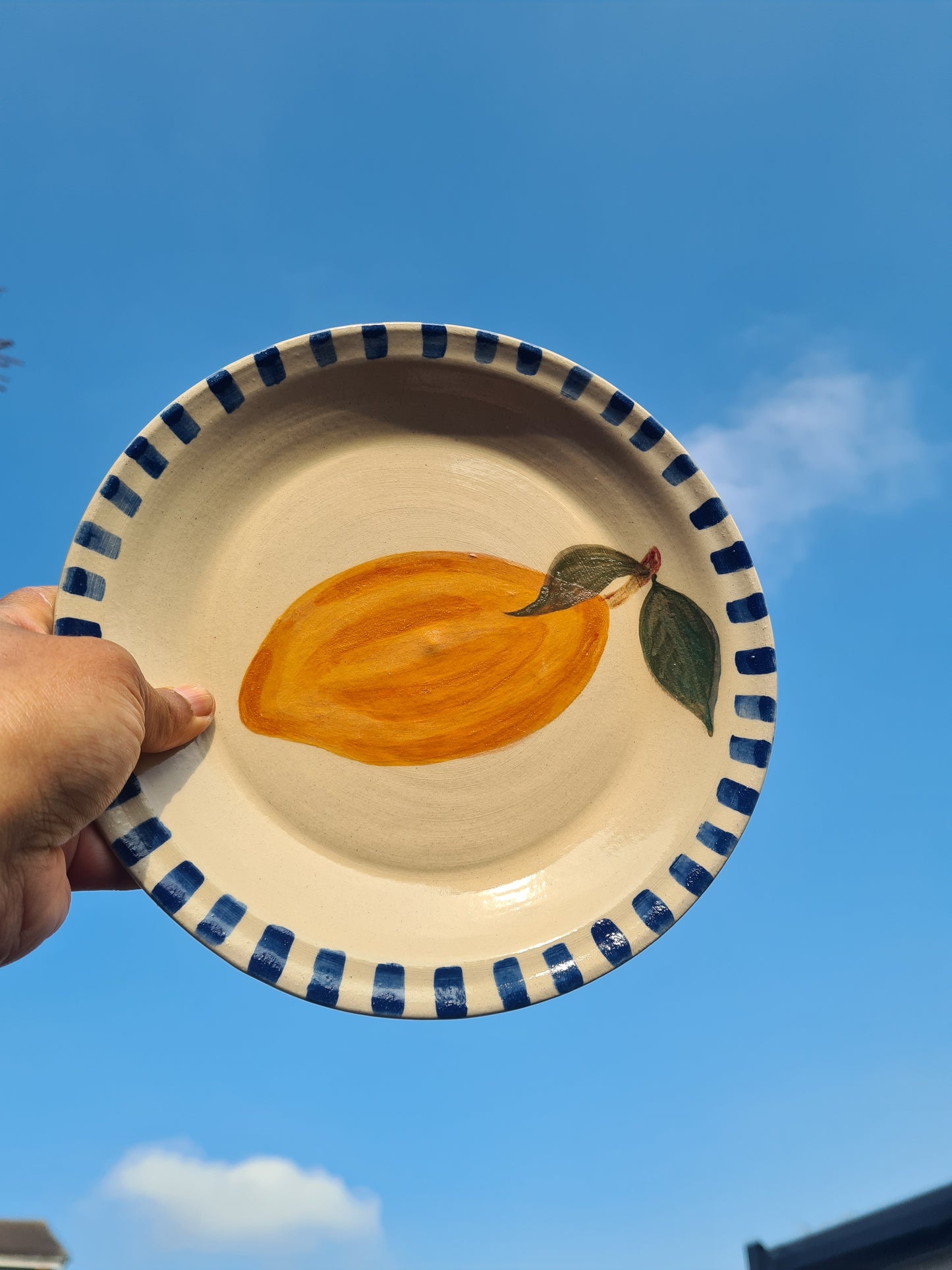 Lemon plate large