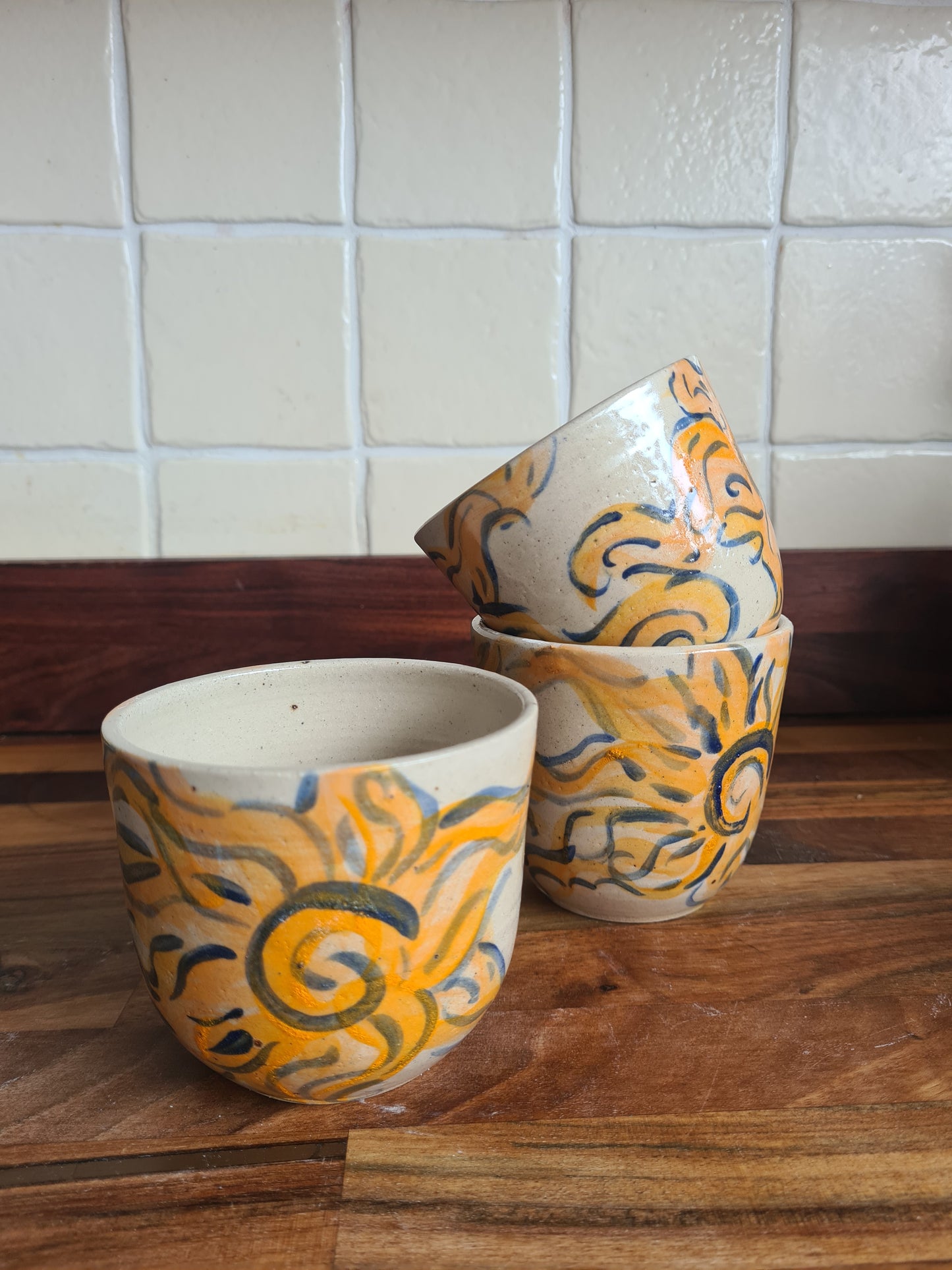 Flat white tumbler