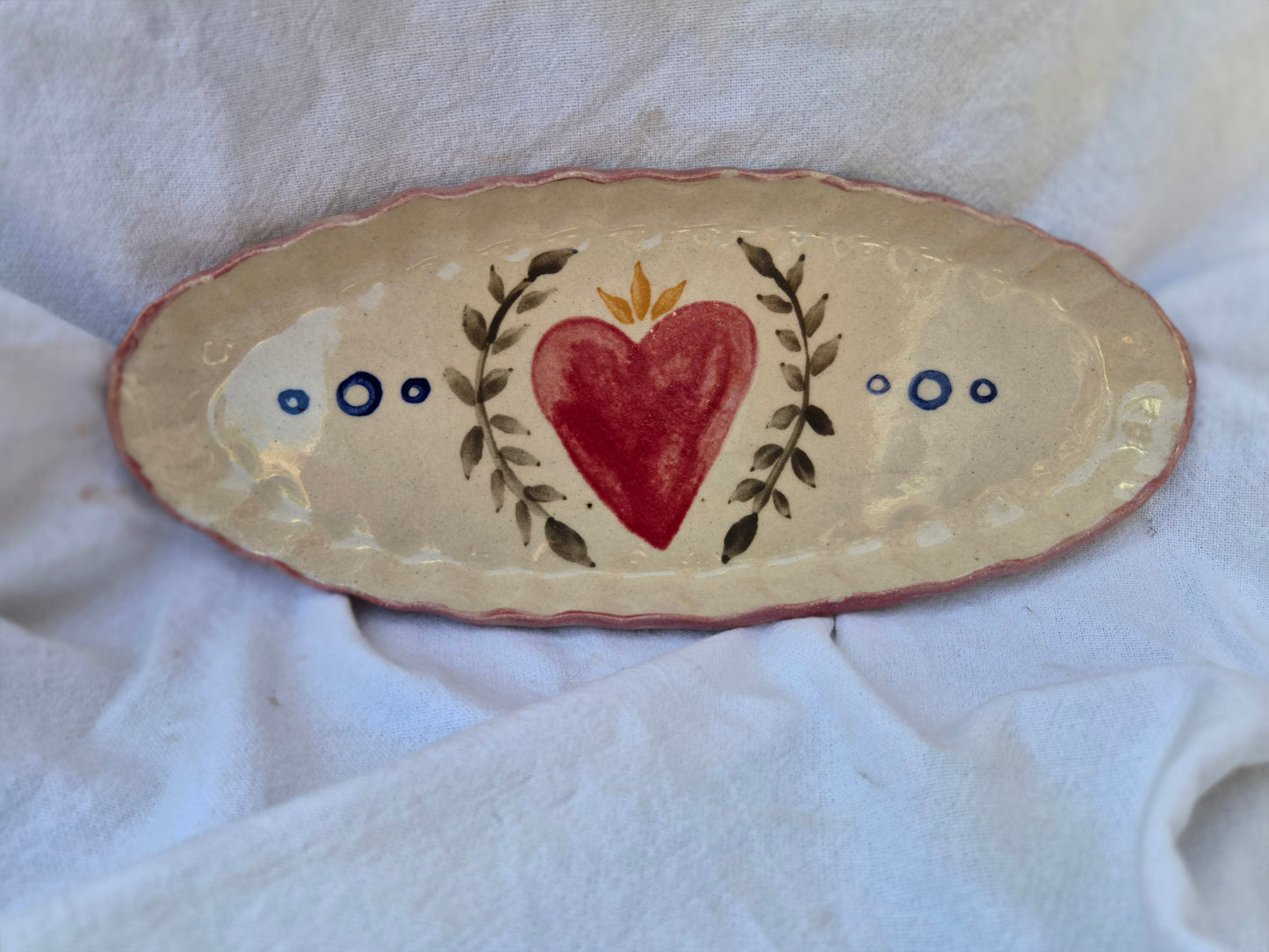 Heart platter 3