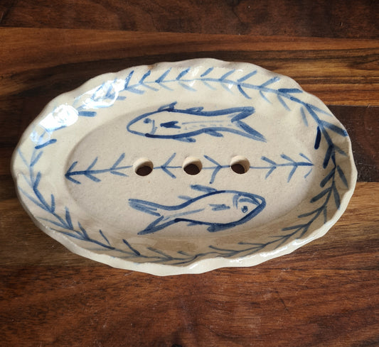 Fishies, soap dish
