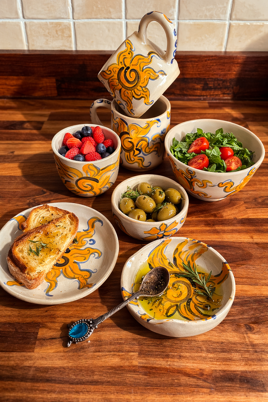 Tapas dish (sun)