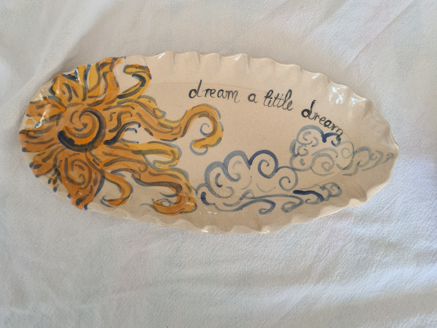 Dream a little...medium platter