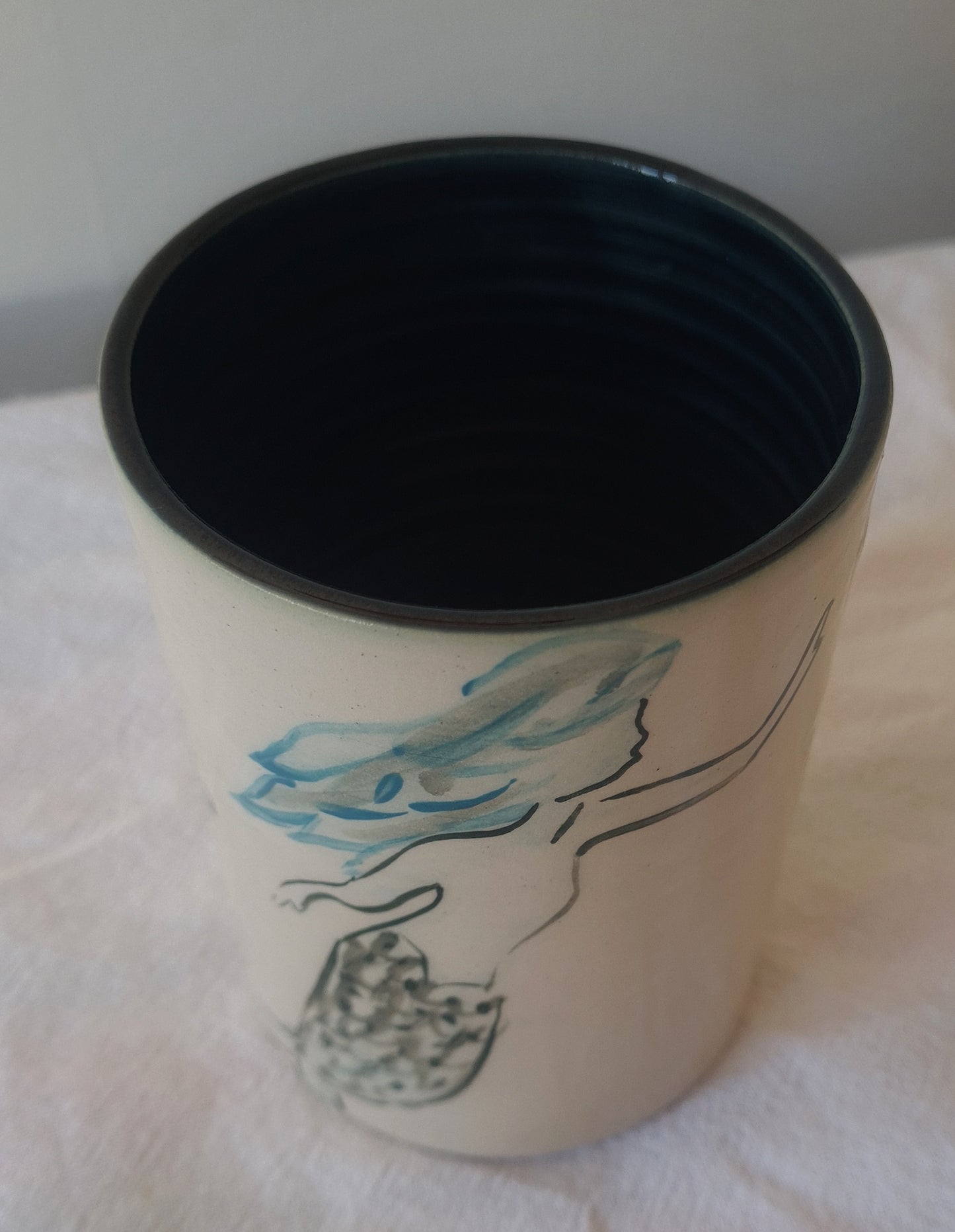 Mermaid vase