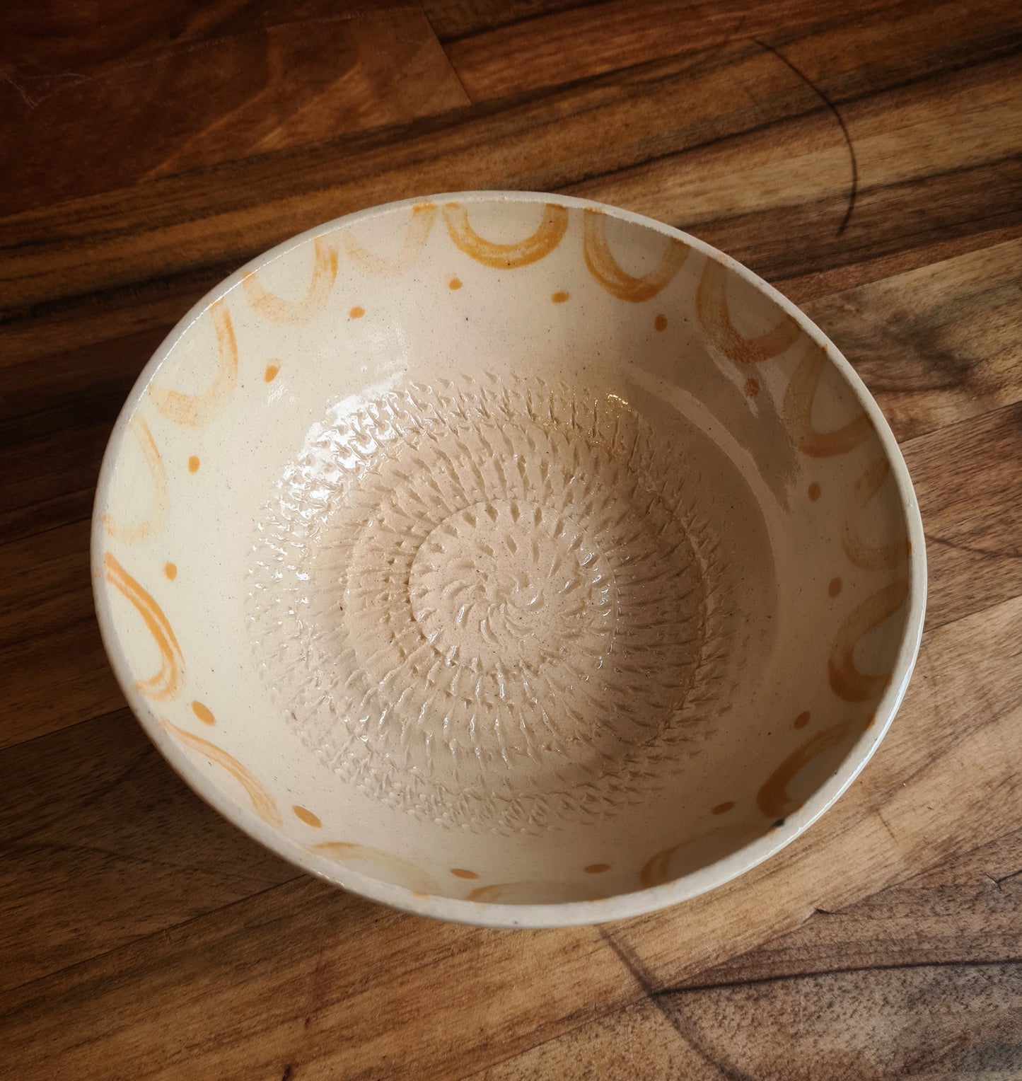 Garlic/ginger grater - yellow